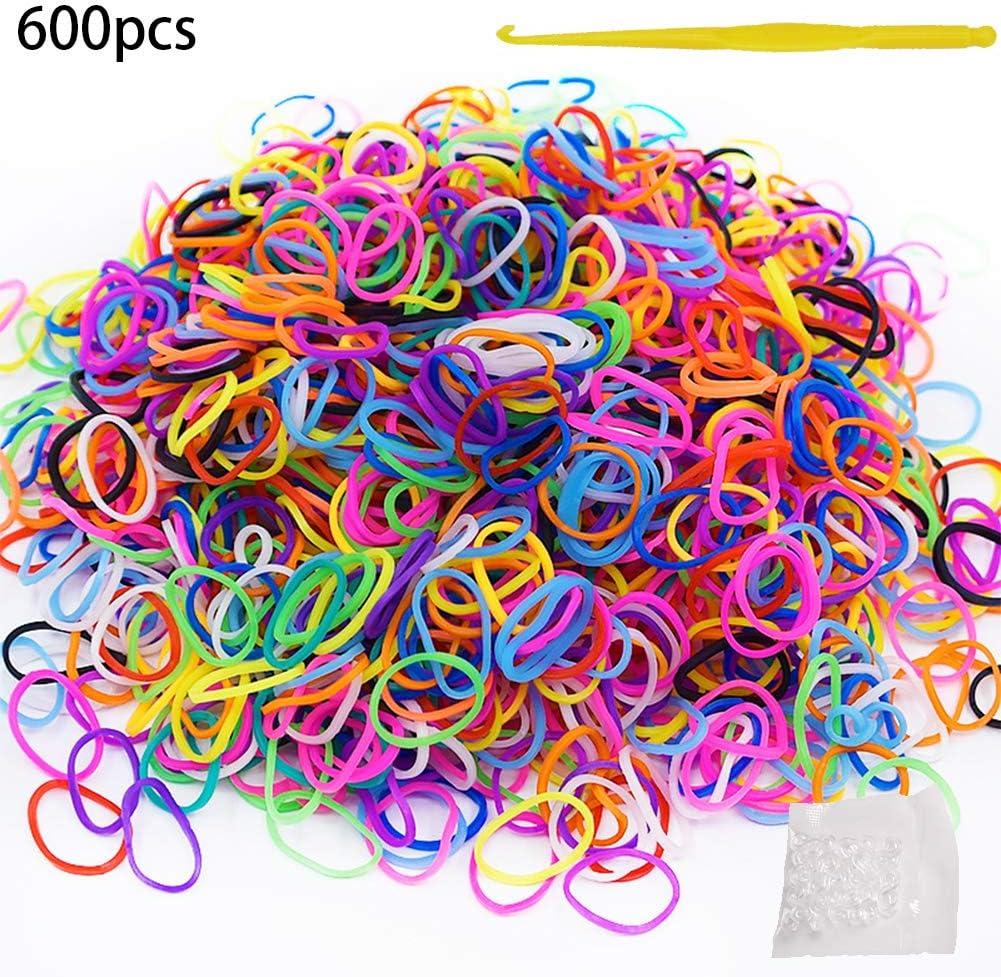 Ruidee 1000 Pieces S Clips Rubber Band Bracelet Hooks Clasps for Loom  Bracelets and DIY Bracelet Making（Green）