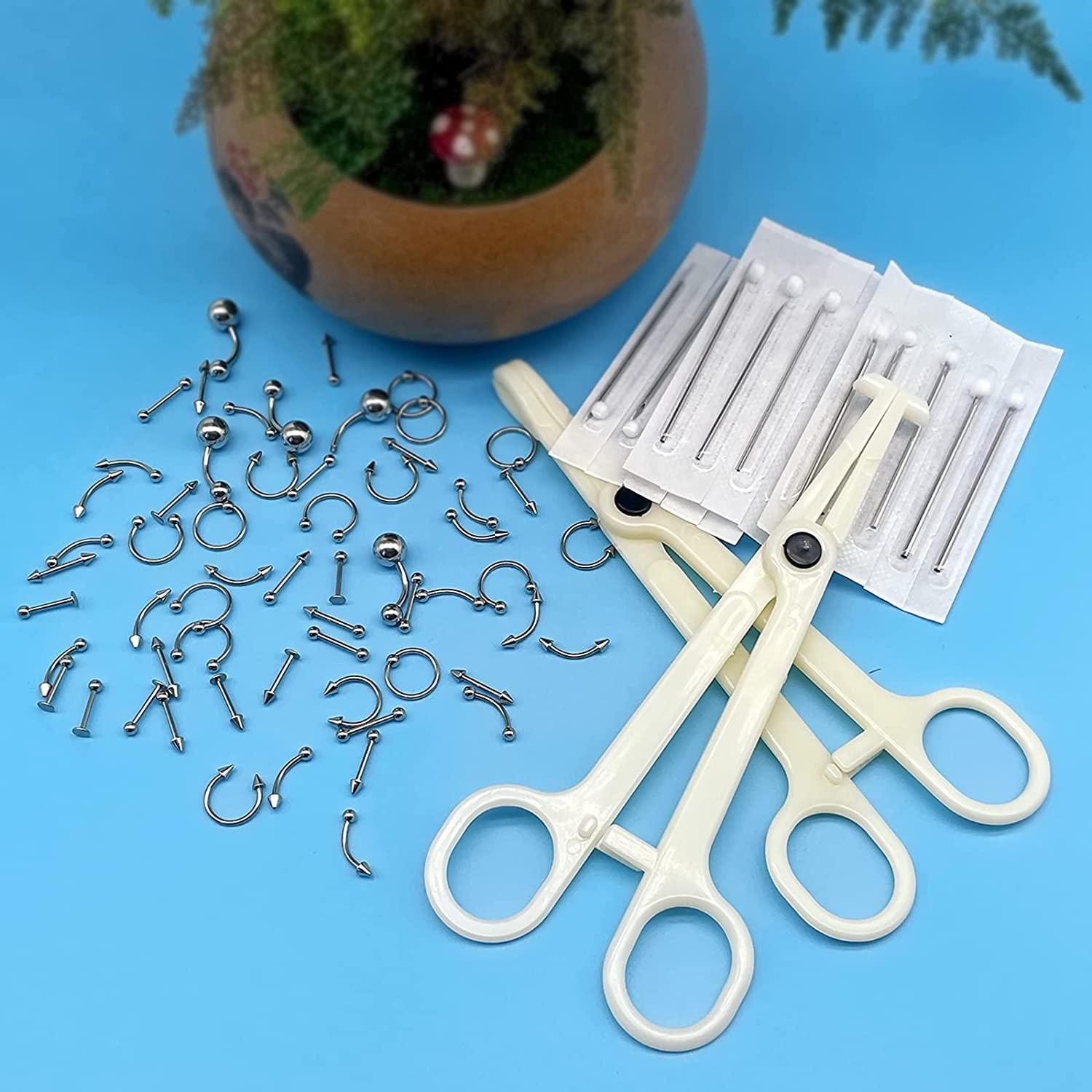 Plastic Body Piercing Clamp Tool, Plastic Piercing Tool Set