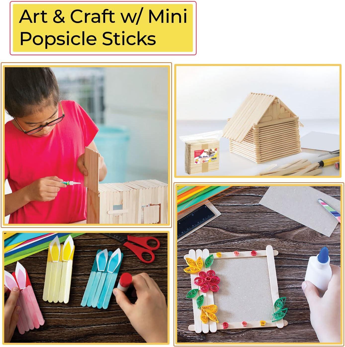 art and craft ideas with ice cream sticks