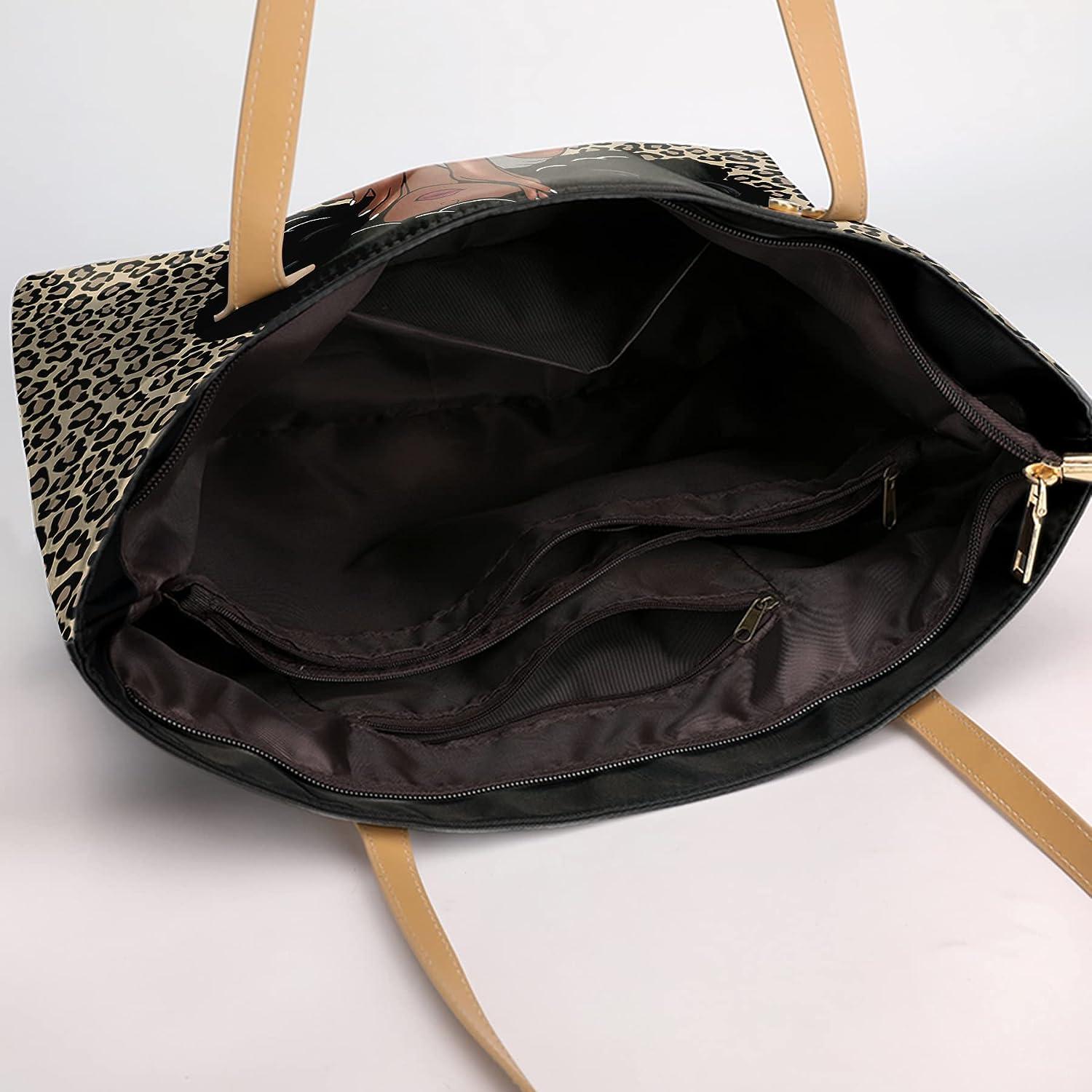  FZNHQL Tote Bags American Melanin Girl Gifts Handbags For Black  Women Afro Fashion Shoulder Bags Work Travel Bag : Clothing, Shoes & Jewelry