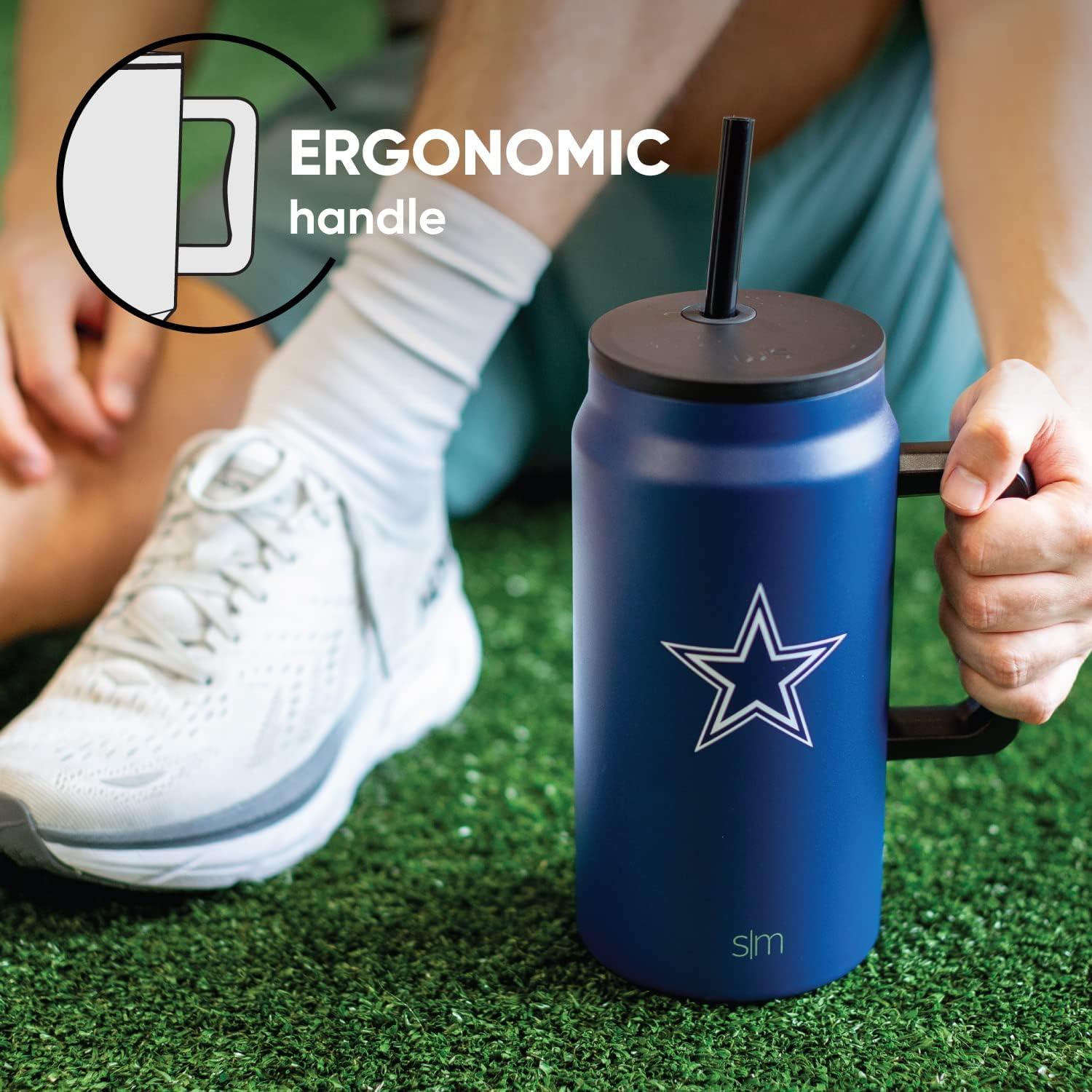 NFL Dallas Cowboys Personalized Stainless Insulated Can Holder