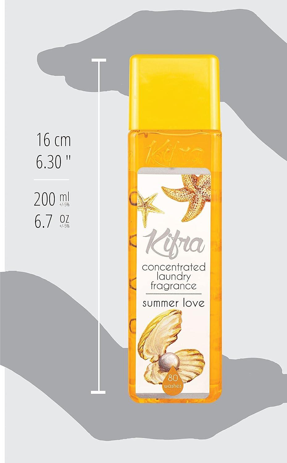 KIFRA ORCHID Concentrated Laundry Fragrance 200ml 80 Washing Cycles