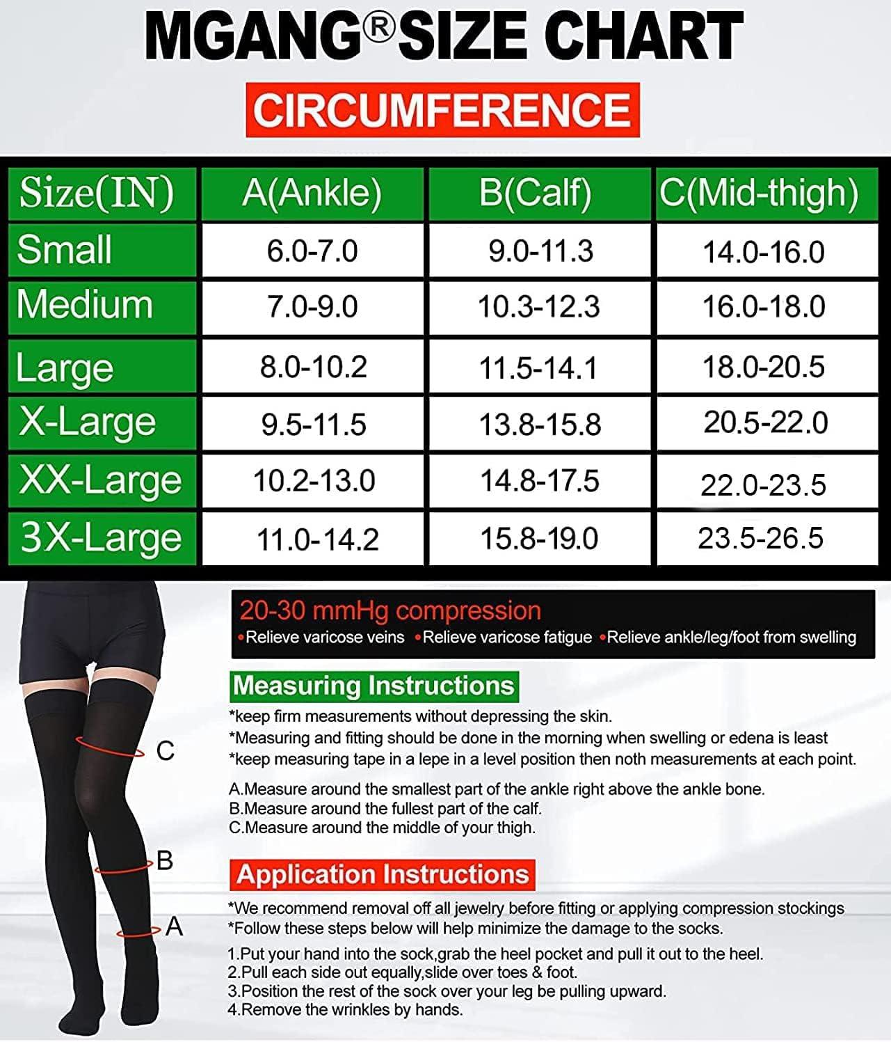 20-30 mmHg Compression Socks For Women,Pantyhose Open Toe,Effective  Varicose Veins,Best Support for Running,Blood Circulation