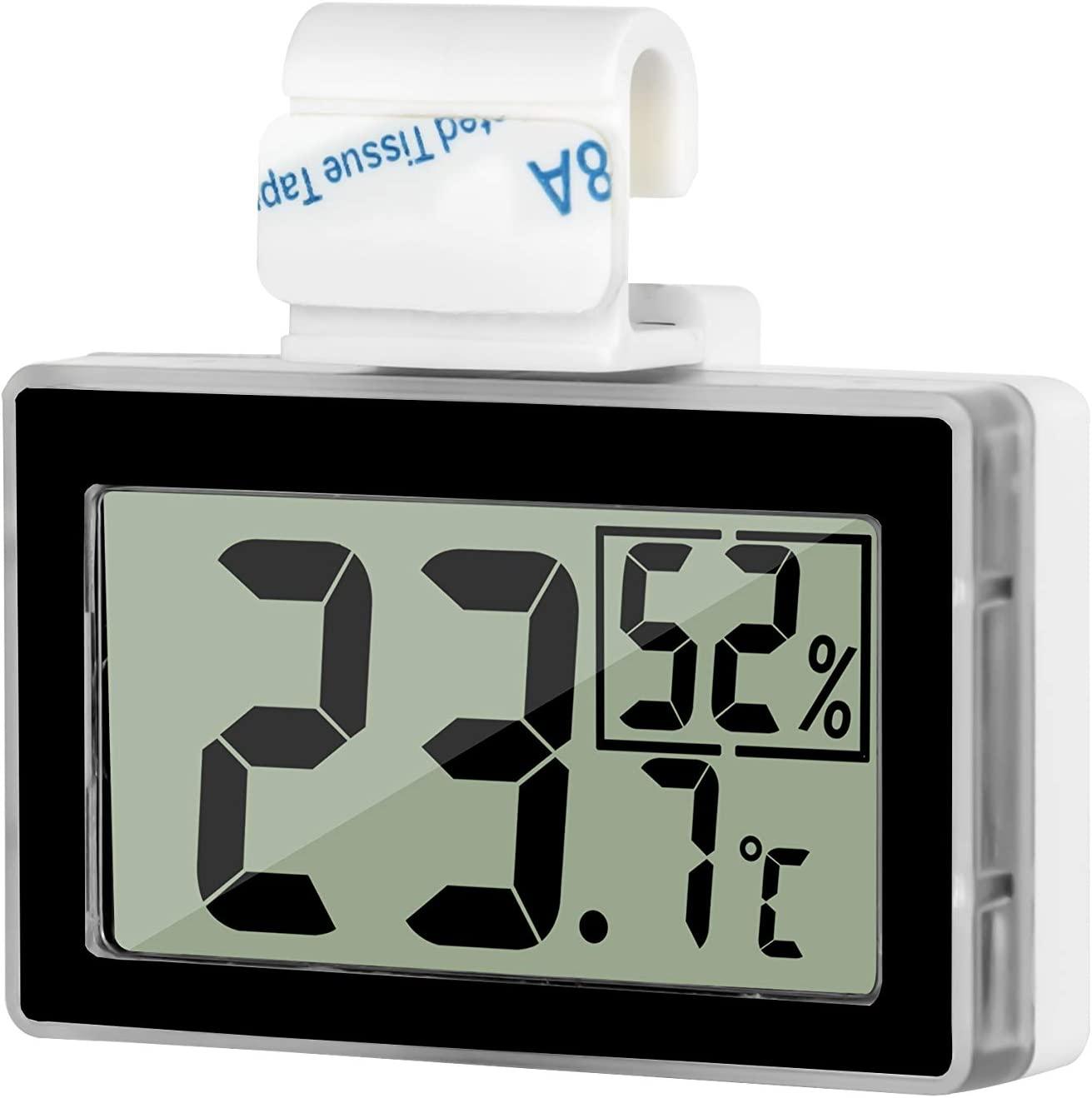 Reptile Thermometer Hygrometer LCD Digital Humidity Gauge Digital