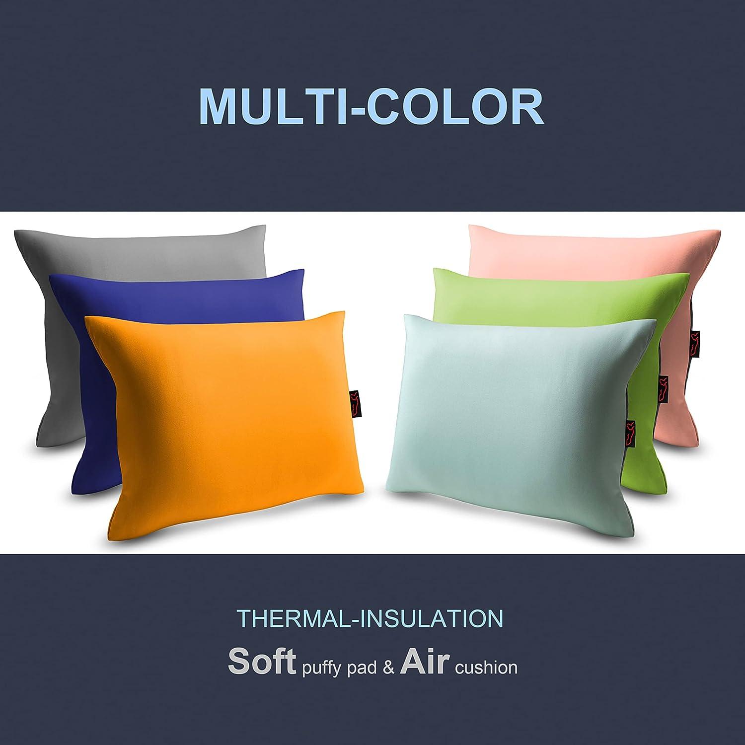 Travel Pillow Inflatable Pillows Air Soft Cushion Trip Portable