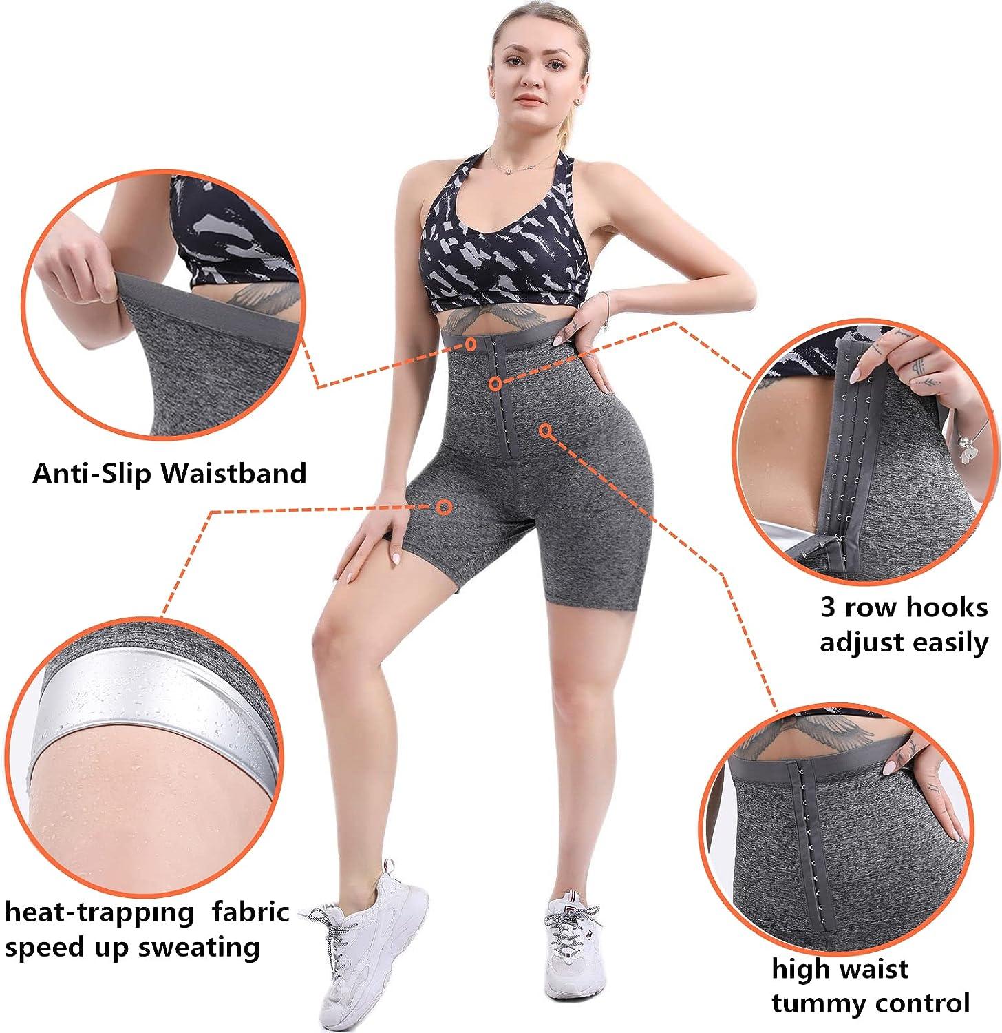 Women Thermo Sweat Sauna Body Shaper Pants Weight Loss Waist Trainer  Legging Hot