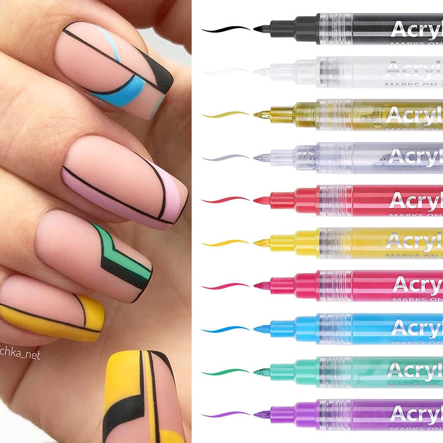 Color Gel Nail Art Pen