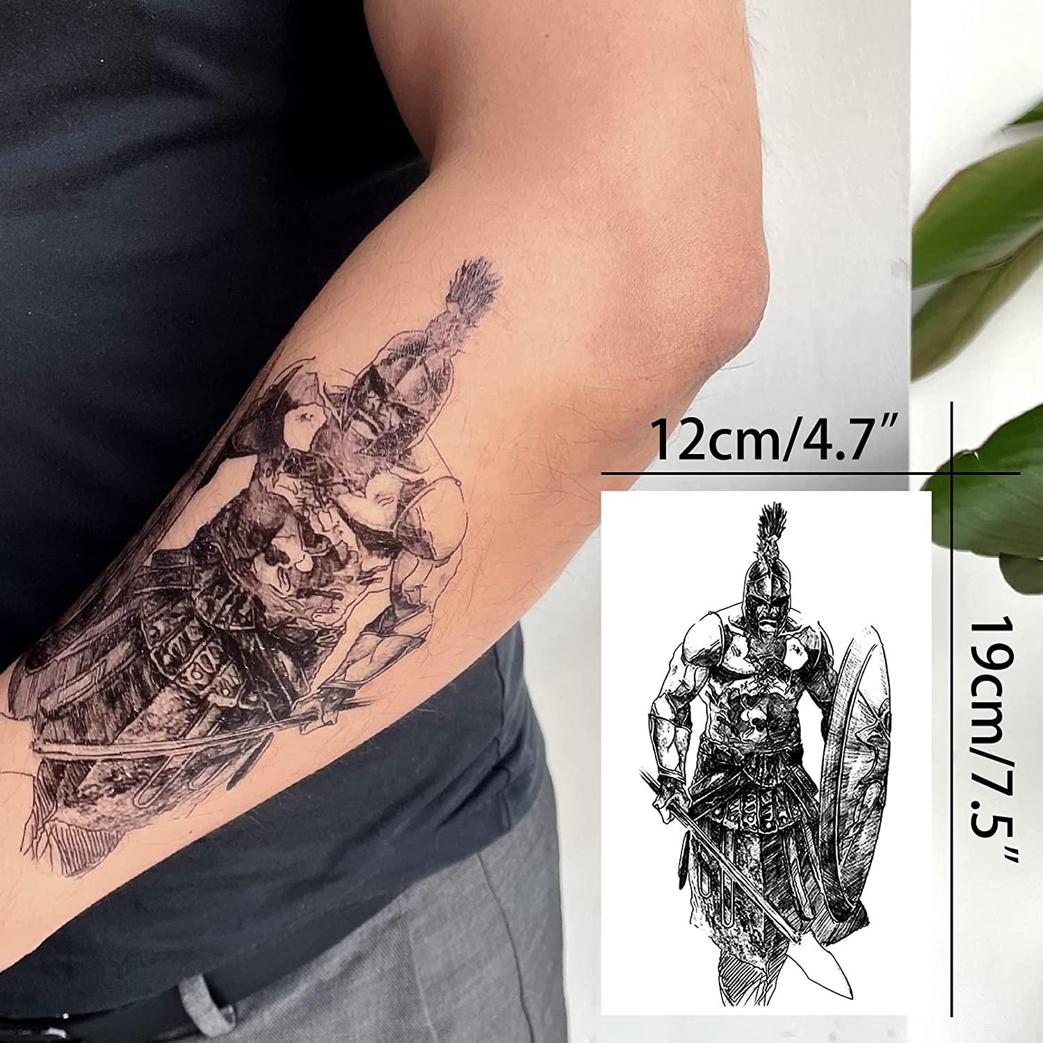 forearm half sleeve tattoo for men