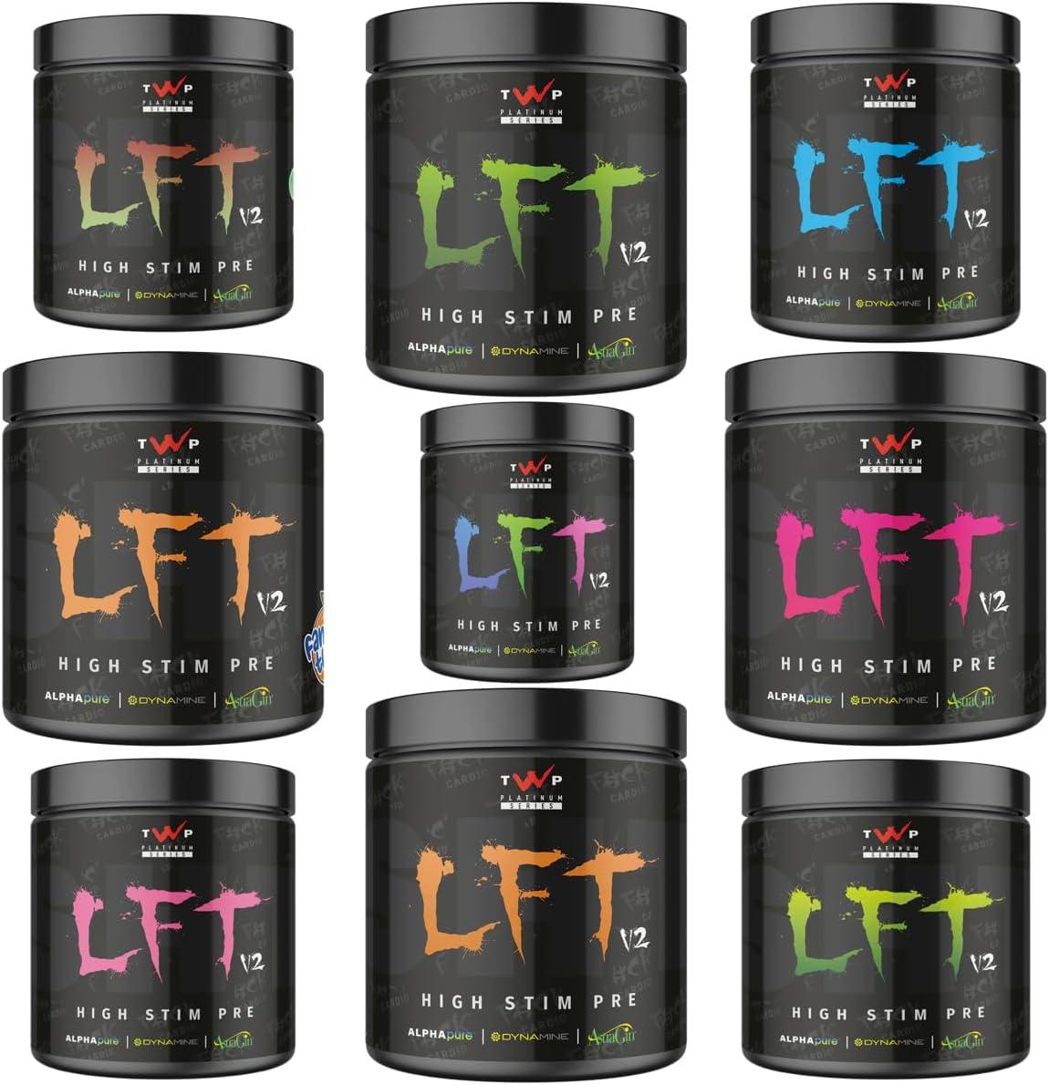 TWP Nutrition Platinum Series LFT V2 High Stim Strong Pre Workout