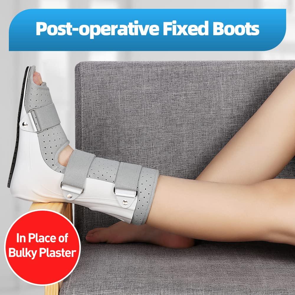 Support Lower Limbs Orthosis, Knee Ankle Foot Orthosis Brace Fixed with  Walking Boots Brace Stable Safe, for Arthritis, Joint Injuries and  Orthopedic Rehab 