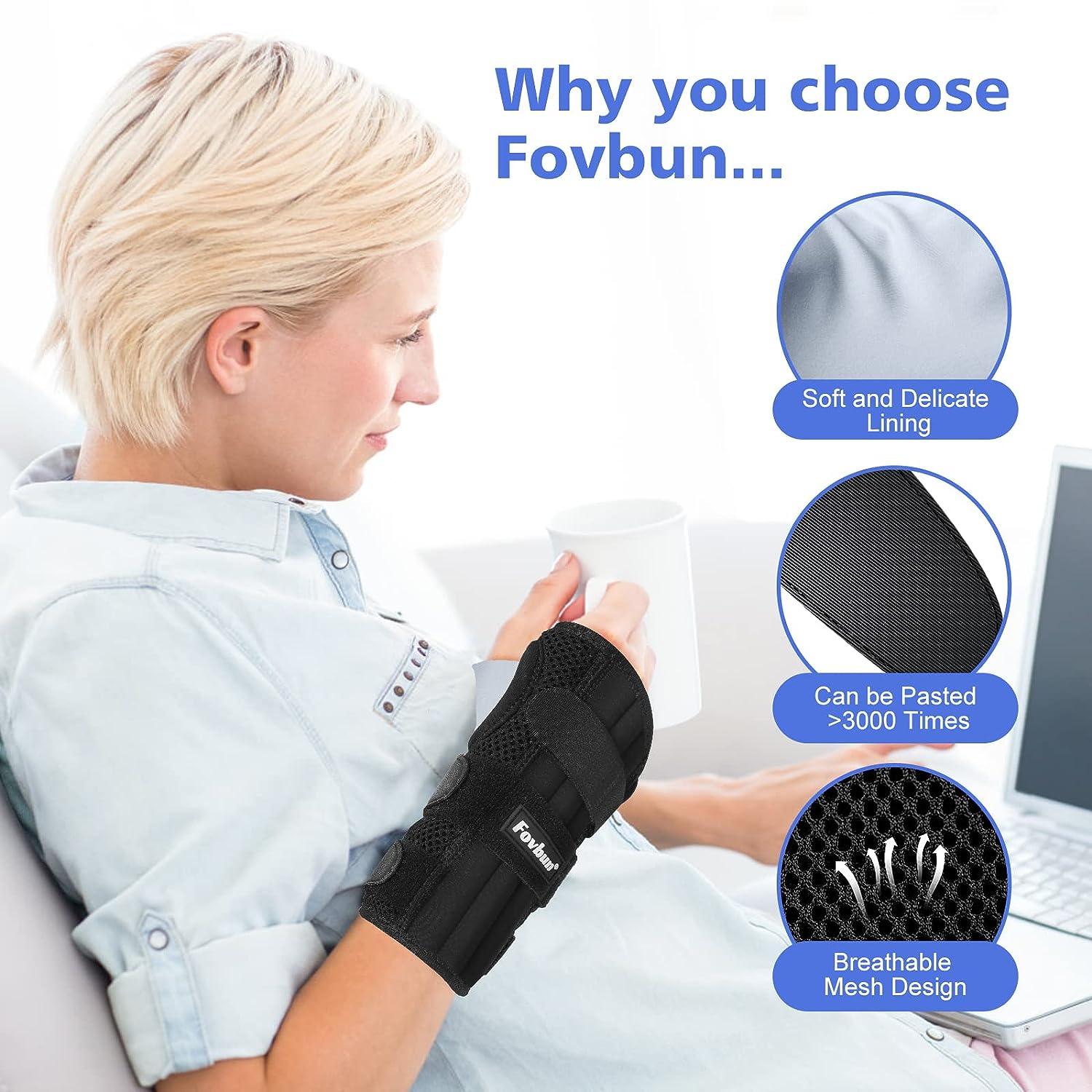 Fovbun Knee Braces for Knee Pain with Stabilizers & Patella Gel