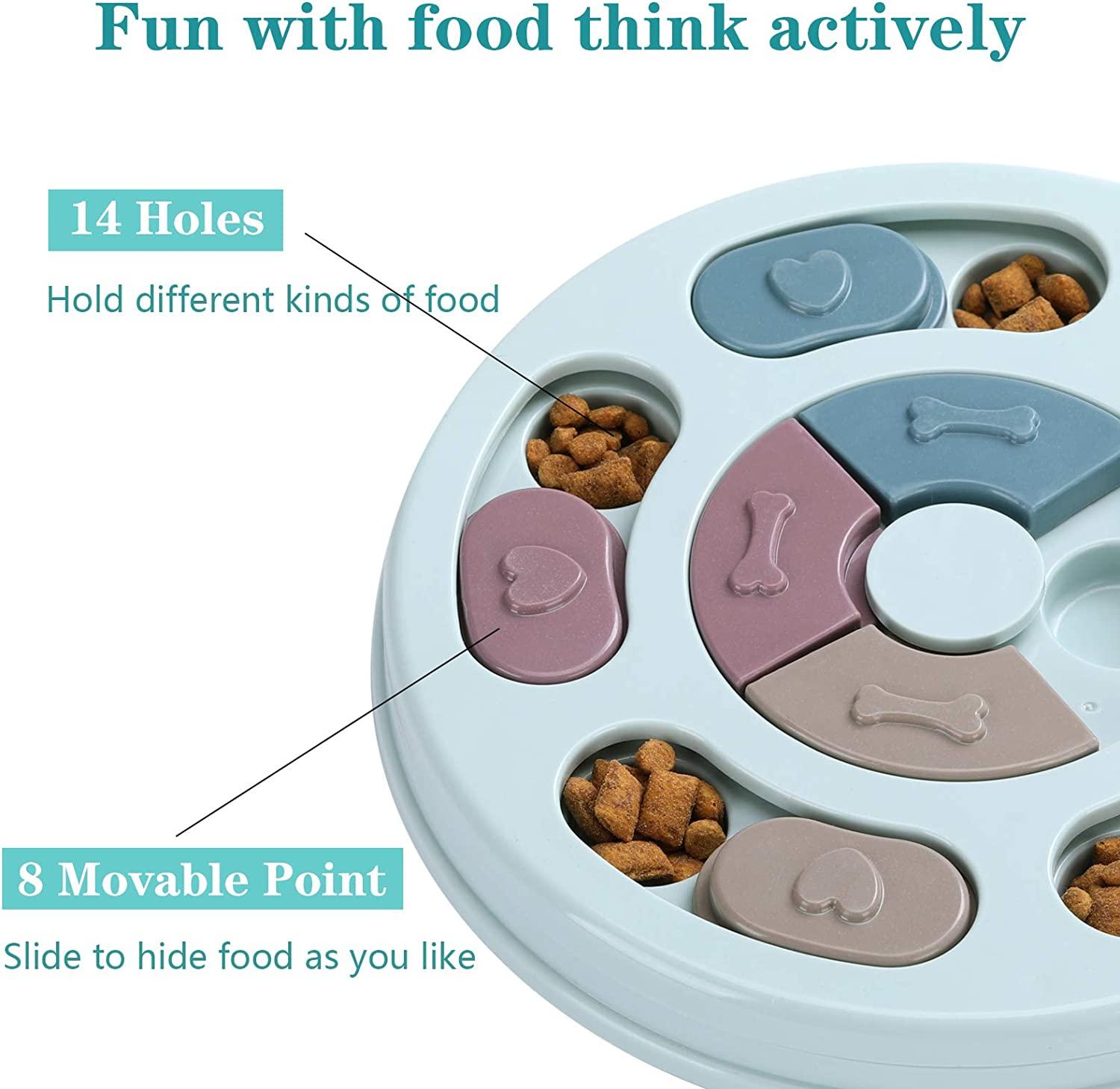 Dog Puzzle Toys IQ Training Brain Stimulating Slow Feeding Pet Toy