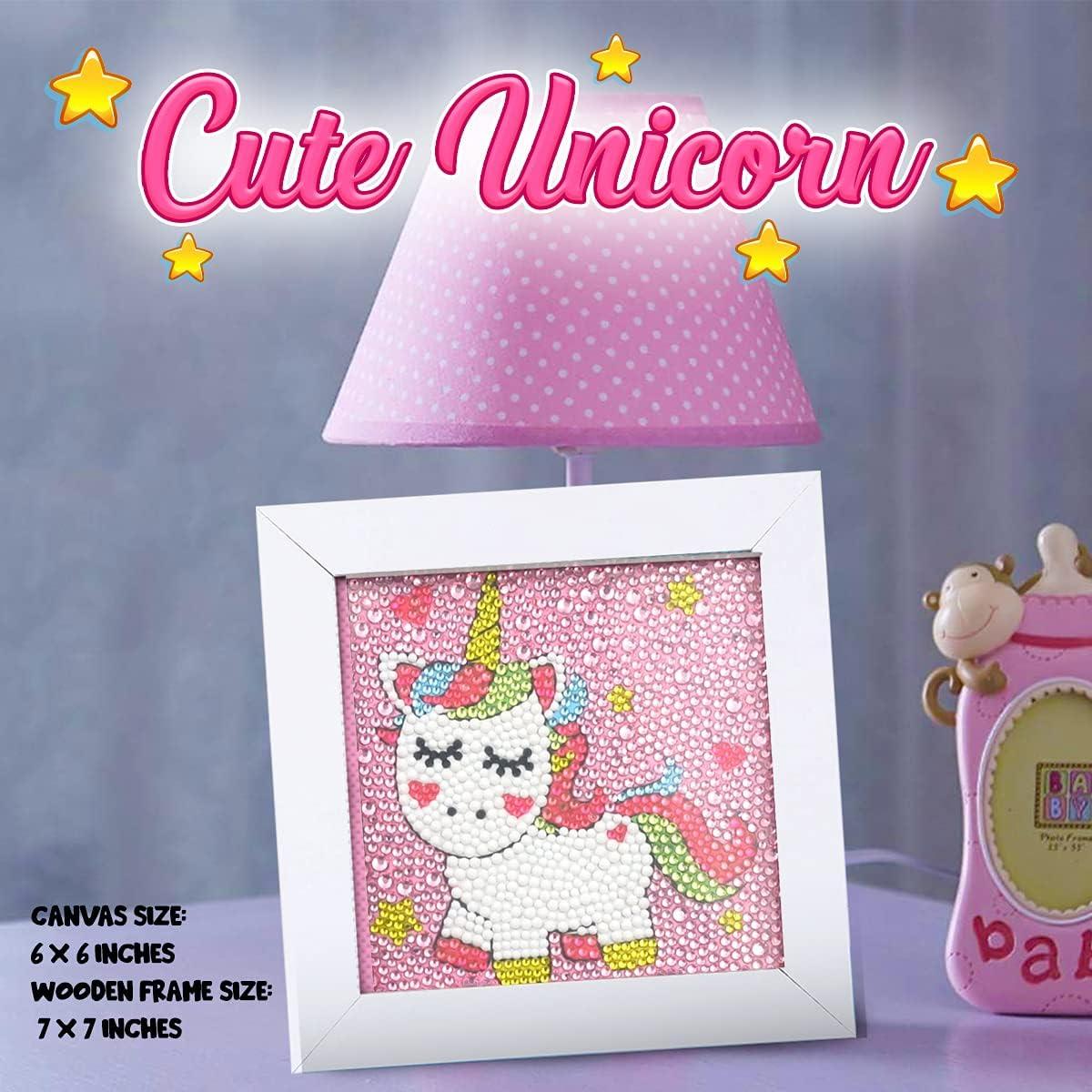 Gifts for 9 10 11 Year Old Girls, Diamond Arts Kits for Kids Age 8 9 10 11  12 Unicorn Presents Arts and Crafts for Kids Teenage Girl Toys Gifts Age