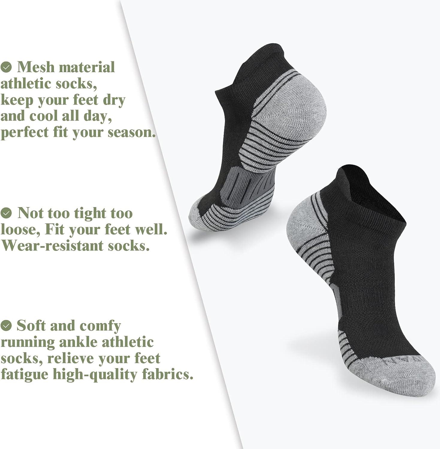Black Wear-resisting Mesh Socks