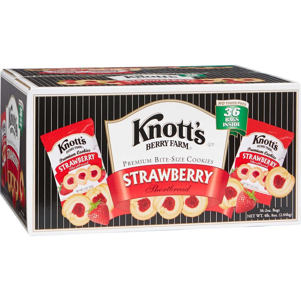 Knott's Berry Farm Strawberry Shortbread