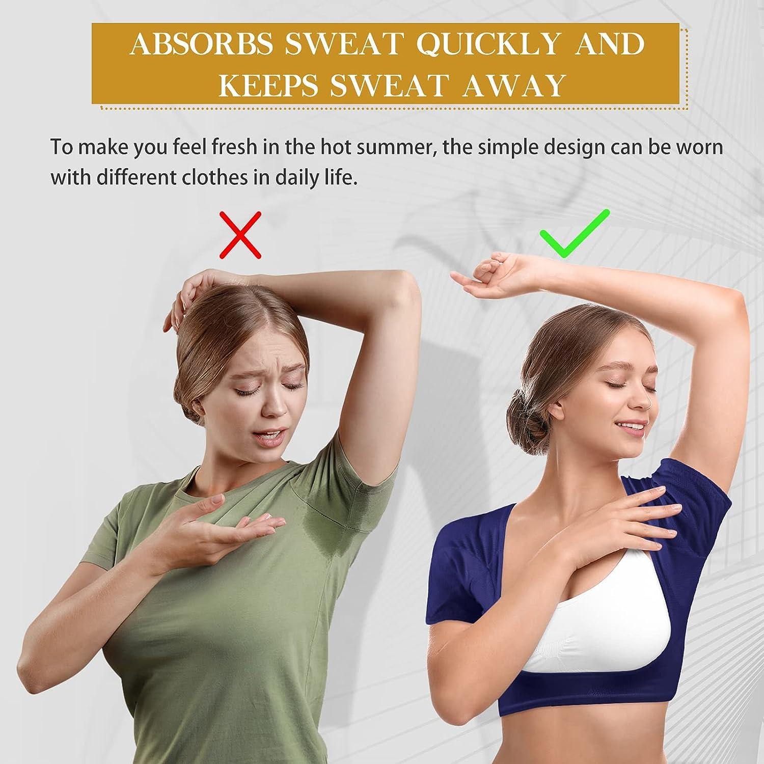 Breathable Sweat Guard Underwear Vest Sweat Absorbing Pads for