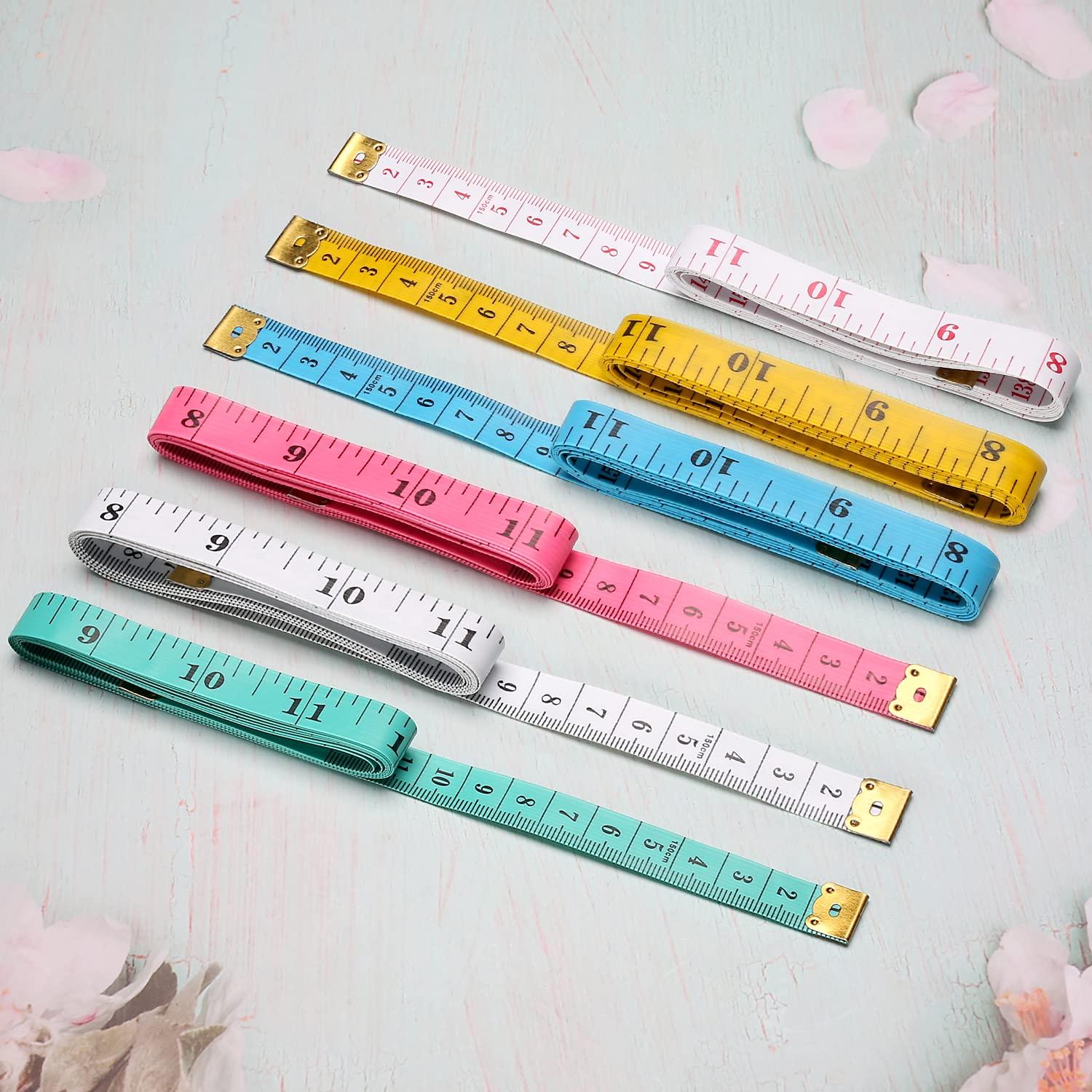 1.5M Soft Tape Measure Double Scale Body Sewing Flexible Measurement Ruler  For Body Measuring Tools Tailor Craft 60Inch