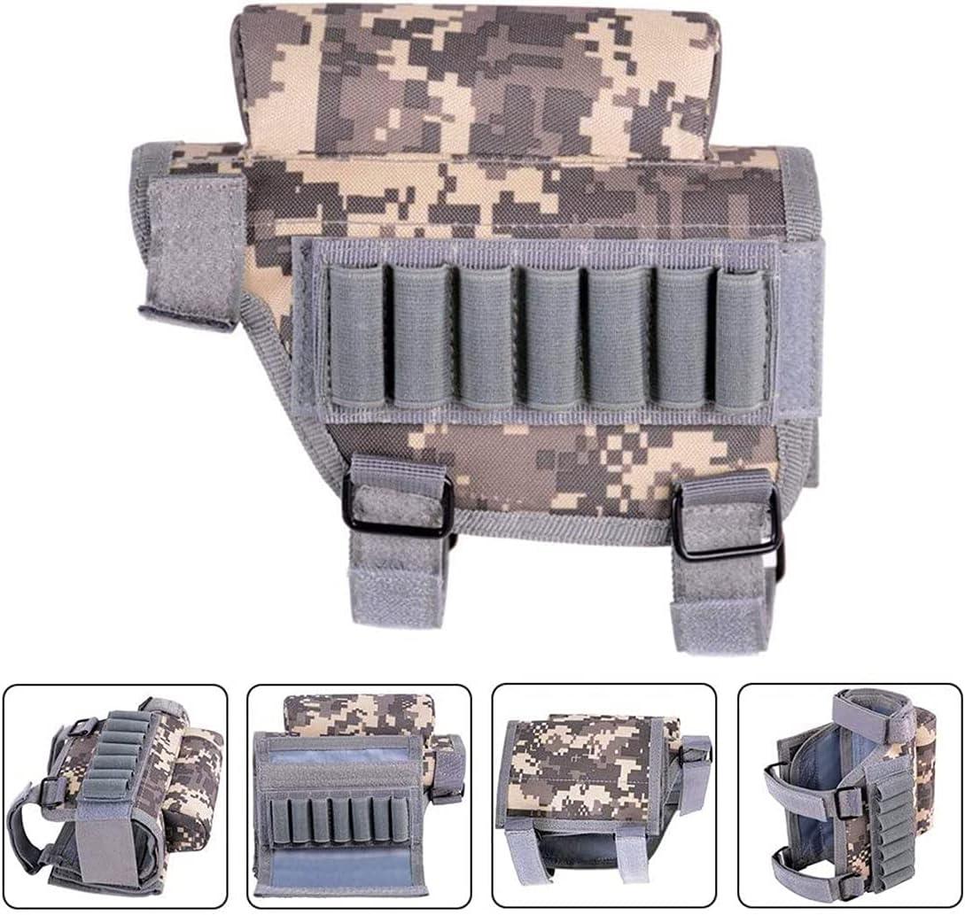 Wsobue Rifle Buttstock, Hunting Shooting Tactical Cheek Rest Pad Ammo ...