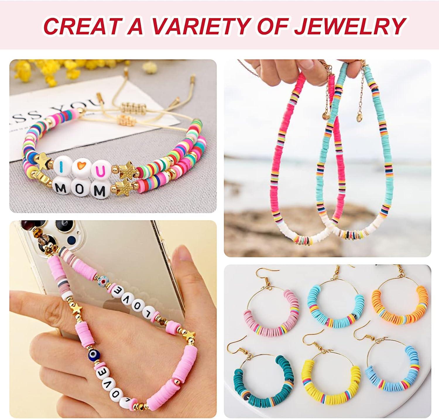 Preppy Clay Beaded -   Preppy bracelets, Clay beads, Diy bracelets  patterns