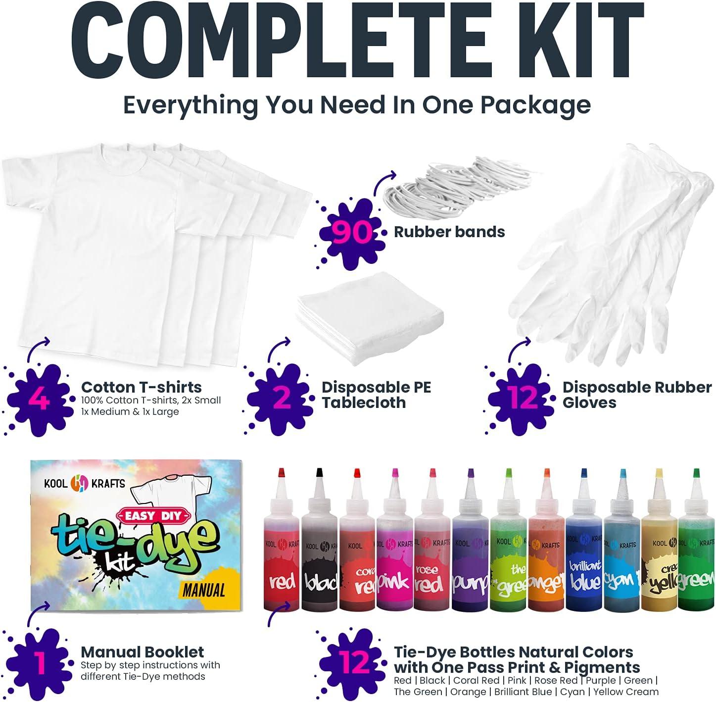 One-Step Tie-Dye Party Kit