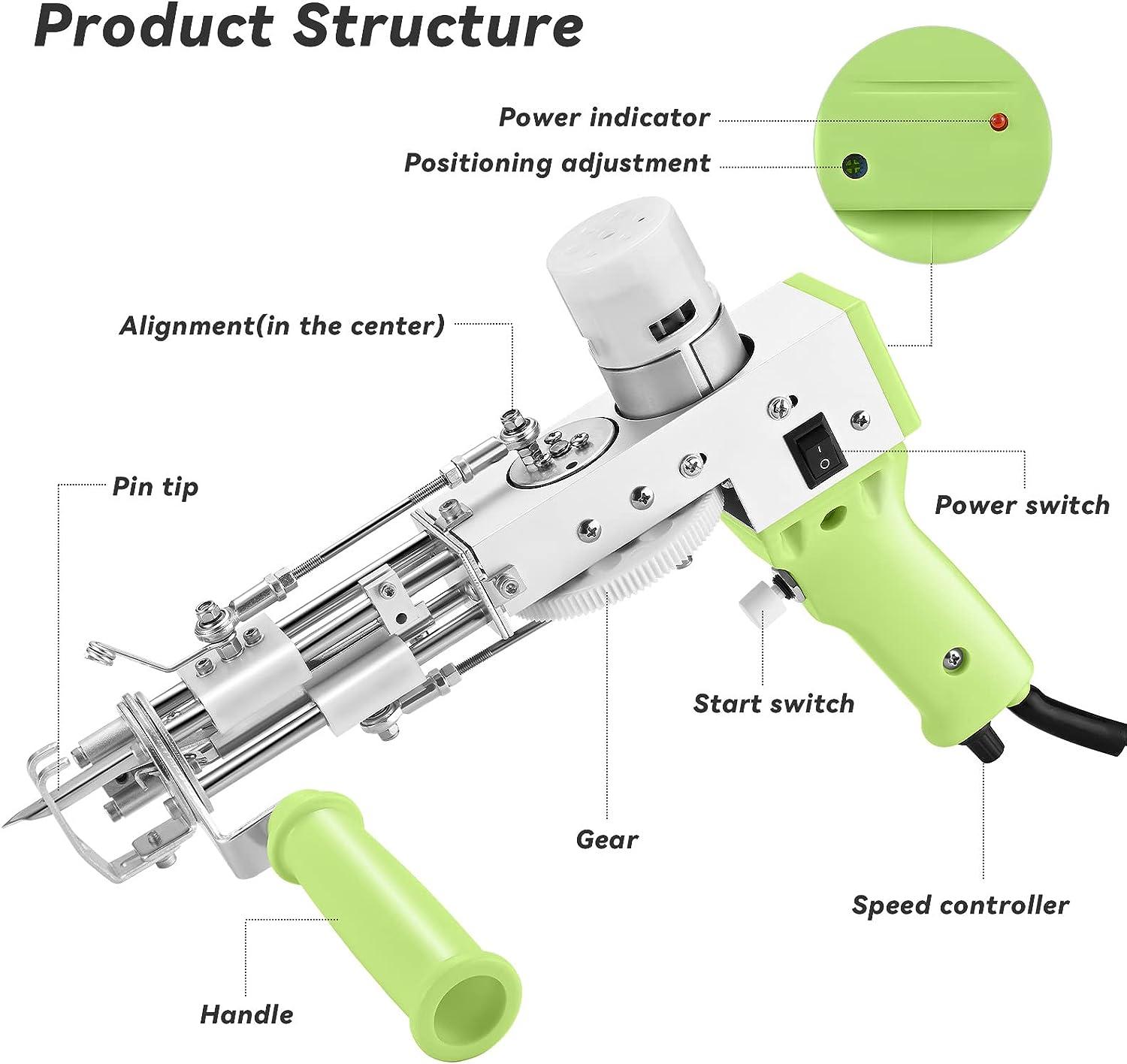 Electric Speed ​​Adjustable Carpet Tufting Carving Machine,Carpet