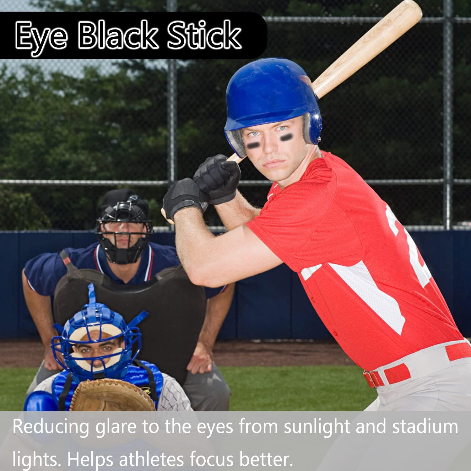  Yeweian 3 PCS Baseball Eye Black Sticks, Easy to Apply