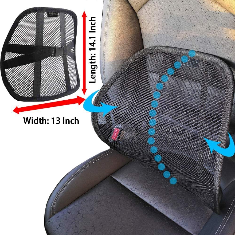 Big Ant Lumbar Support, Car Back Support Mesh Double Layers Ergonomic  Designed for Comfort and Lower Back Pain Relief - Car Seat Lumbar Support  for The Driver, Office Chair, Wheelchair