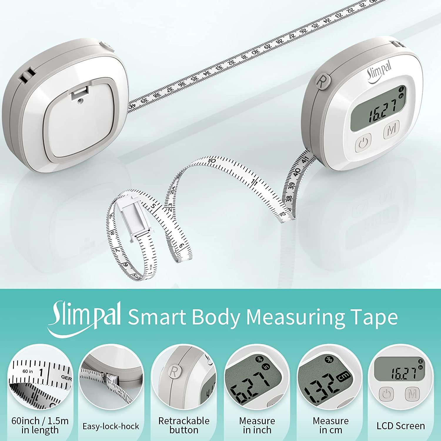 Body Fat Tester Retractable Waist Measuring Tape BMI