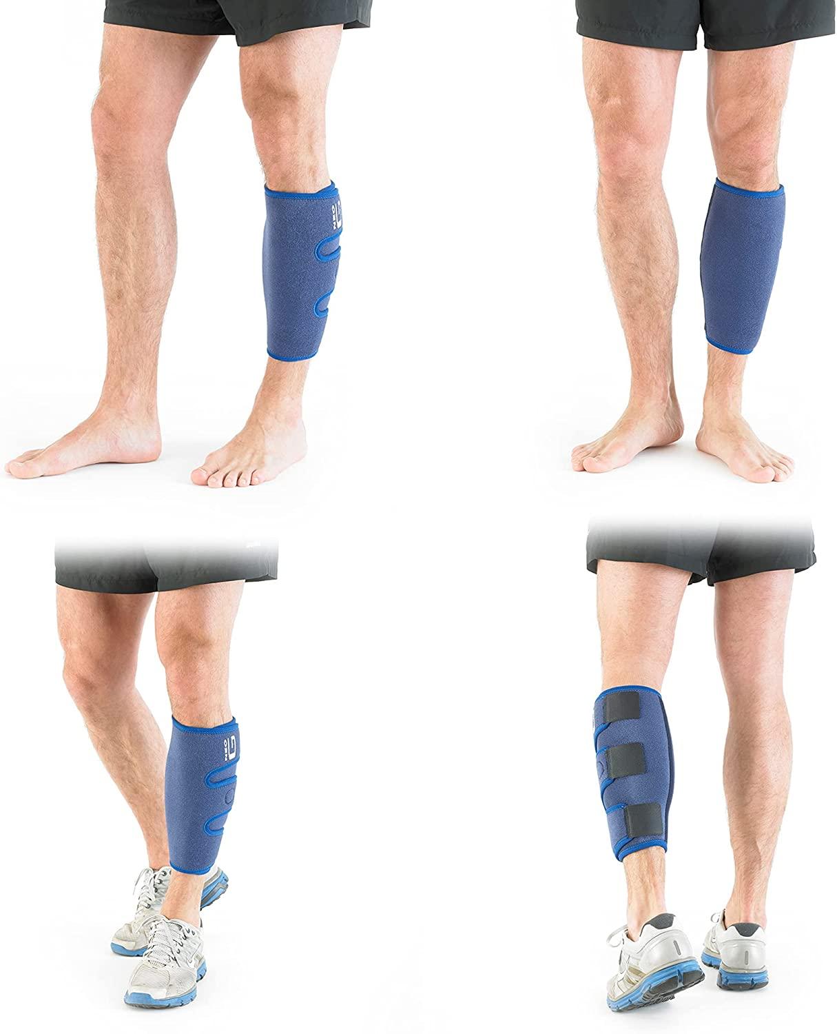 Calf Brace Leg Compression Sleeve for Torn Calf Muscle,Adjustable Calf  Support Wrap Bandage for Calf Strain,Swelling,Cramps,Varicose Vein,fit Men  