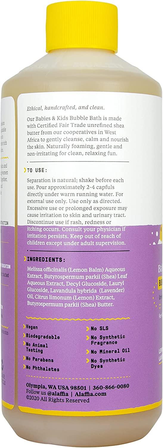 Kids Bubble Bath Lemon Lavender | 16 oz