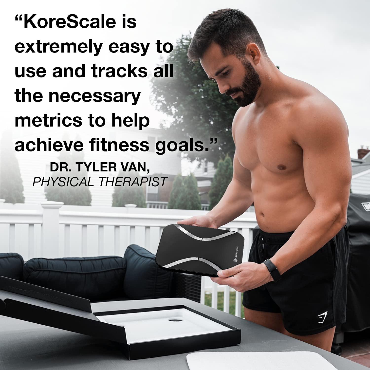 KoreHealth KoreScale Gen 2 Kore Digital Bluetooth Smart Scale Body