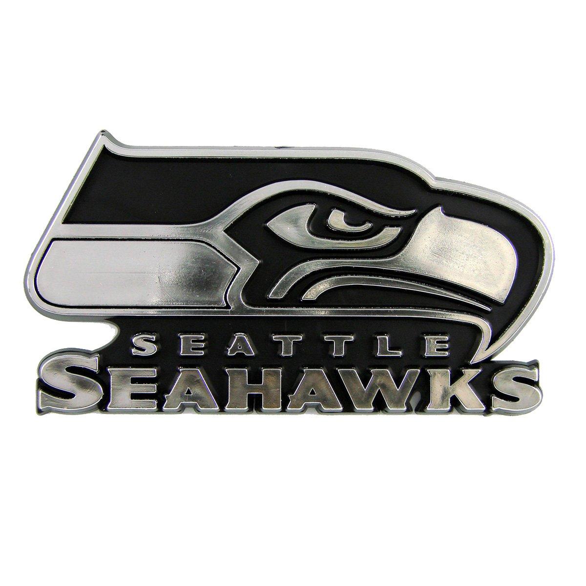  NFL Officially Licensed Seattle Seahawks 4 Team Logo Color  Emblem : Sports & Outdoors