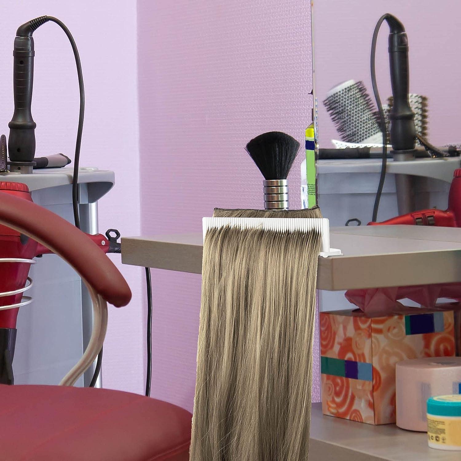 Brrnoo Hair Extension Holder, Hair Extension Acrylic Hair Strands Holder  Display Lightweight Wigs Organizer(black - 2)