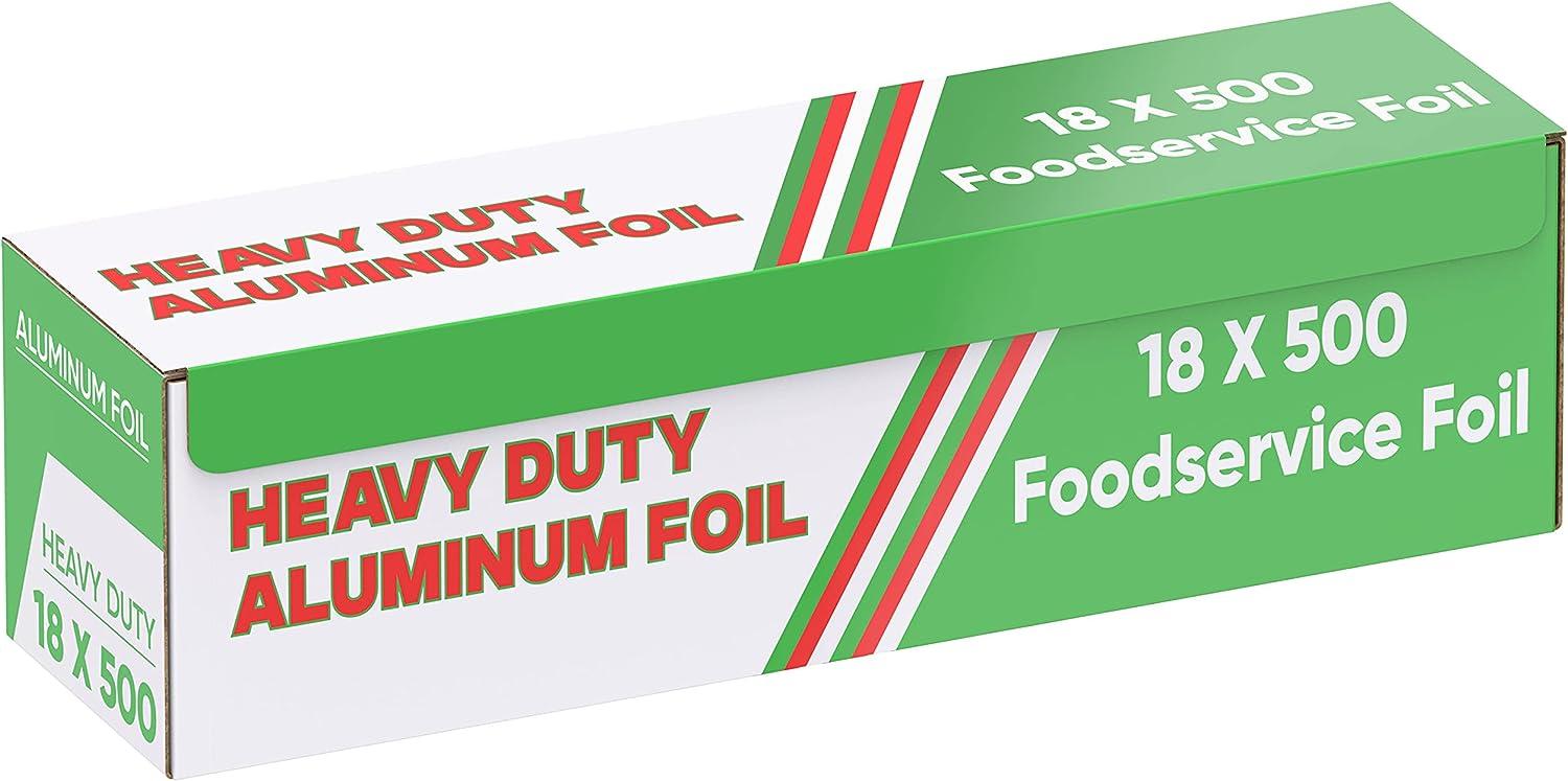 Heavy Duty Aluminum Foil, 18 x 500 ft.