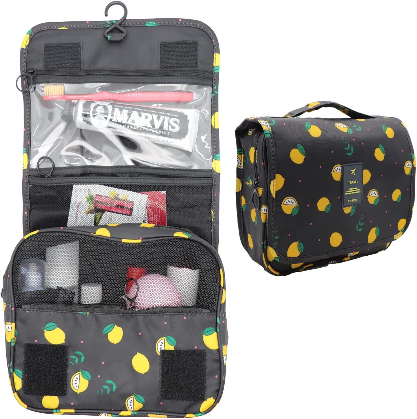 Dropship Travel Toiletry Bags Large Makeup Cosmetic Case Organizer With  Hanging Hook to Sell Online at a Lower Price