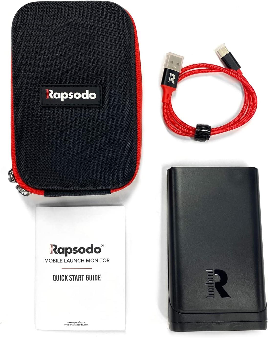 Rapsodo Mobile Launch Monitor for Golf Indoor and Outdoor Use with GPS  Satellite View and Professional Level Accuracy, iPhone & iPad Only 