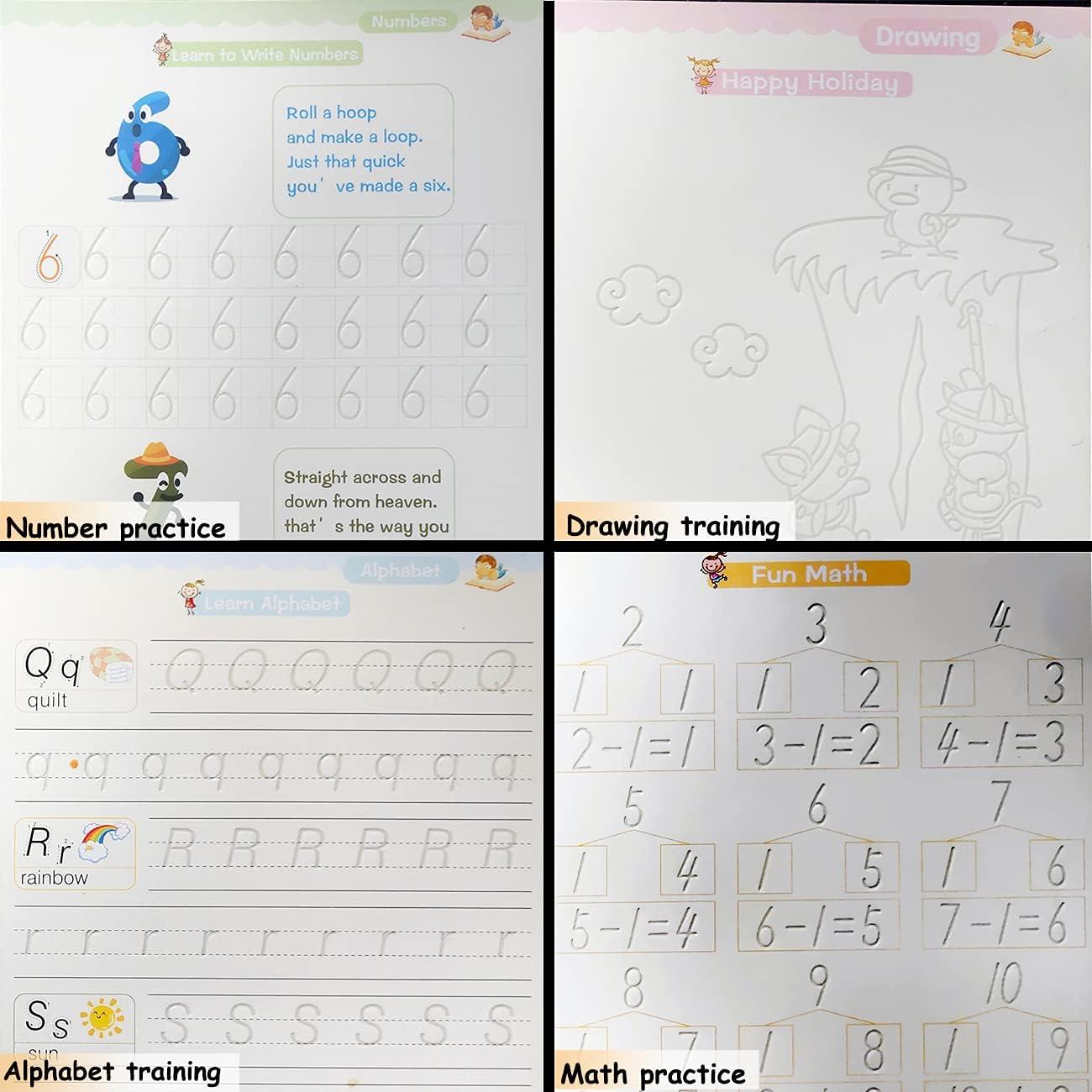 Magic Handwriting Copybook Reused Groove Practice Calligraphy Books for Kids  UK