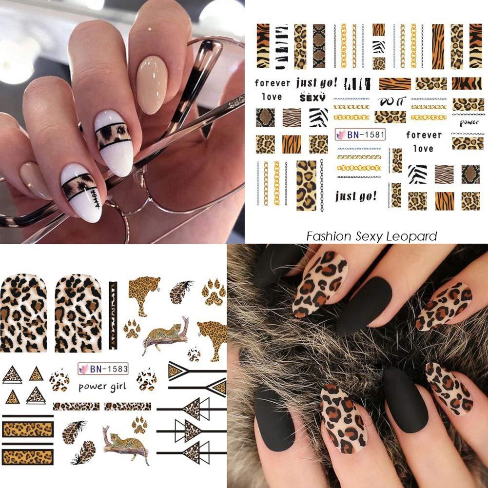 Stiletto nails with leopard print nail art | Nic Senior | Flickr