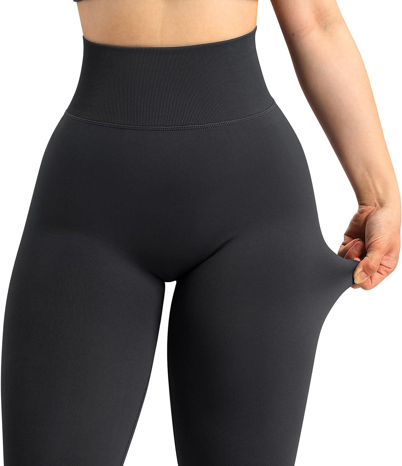 MOOSLOVER Seamless Butt Lifting Workout Leggings for Women High Waist Yoga  Pants Compression Contour Tights(S,Black) : : Clothing, Shoes &  Accessories