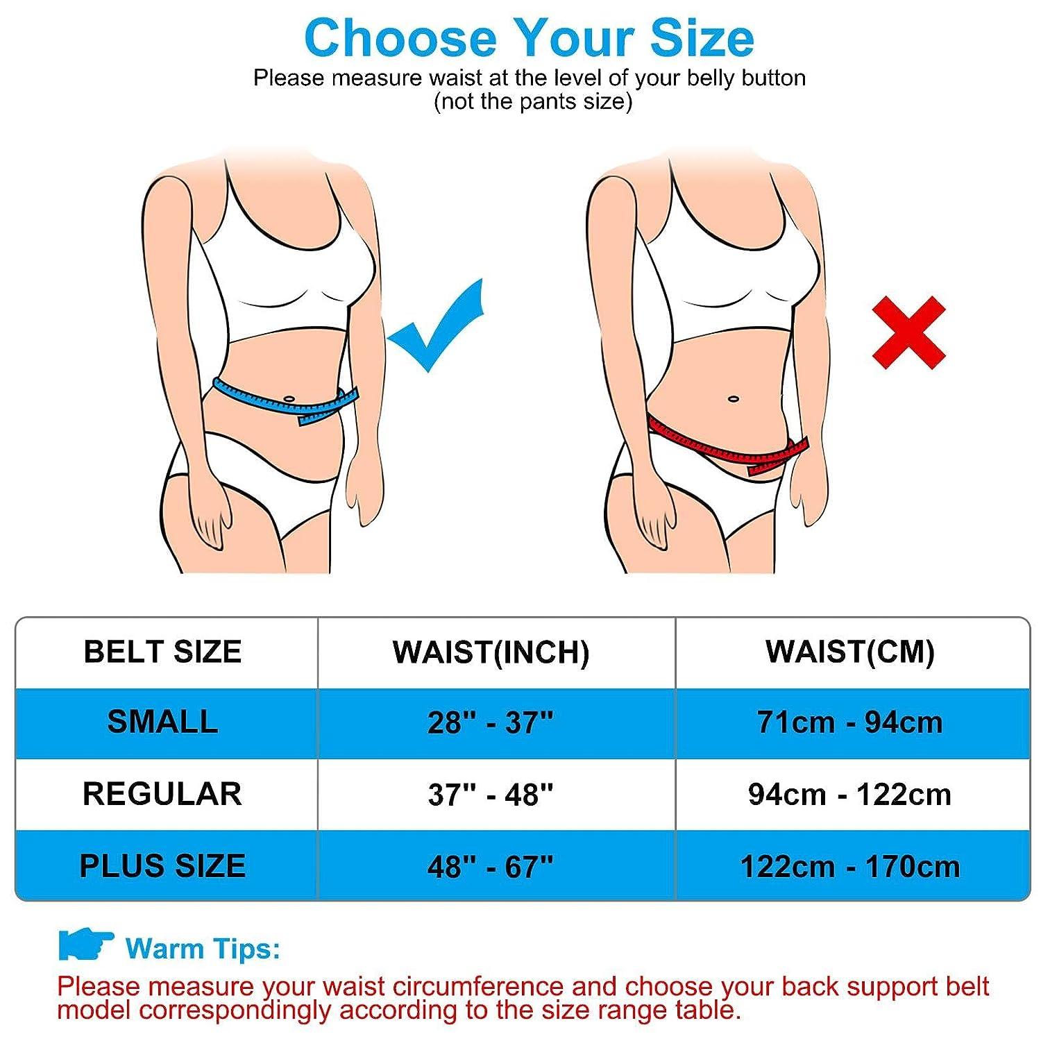 Bracepost Back Brace for Lower Back Pain Relief with 7 Stays,  Ultra-Breathable Back Support Belt for Women Men, Adjustable Lumbar Support  Belt for