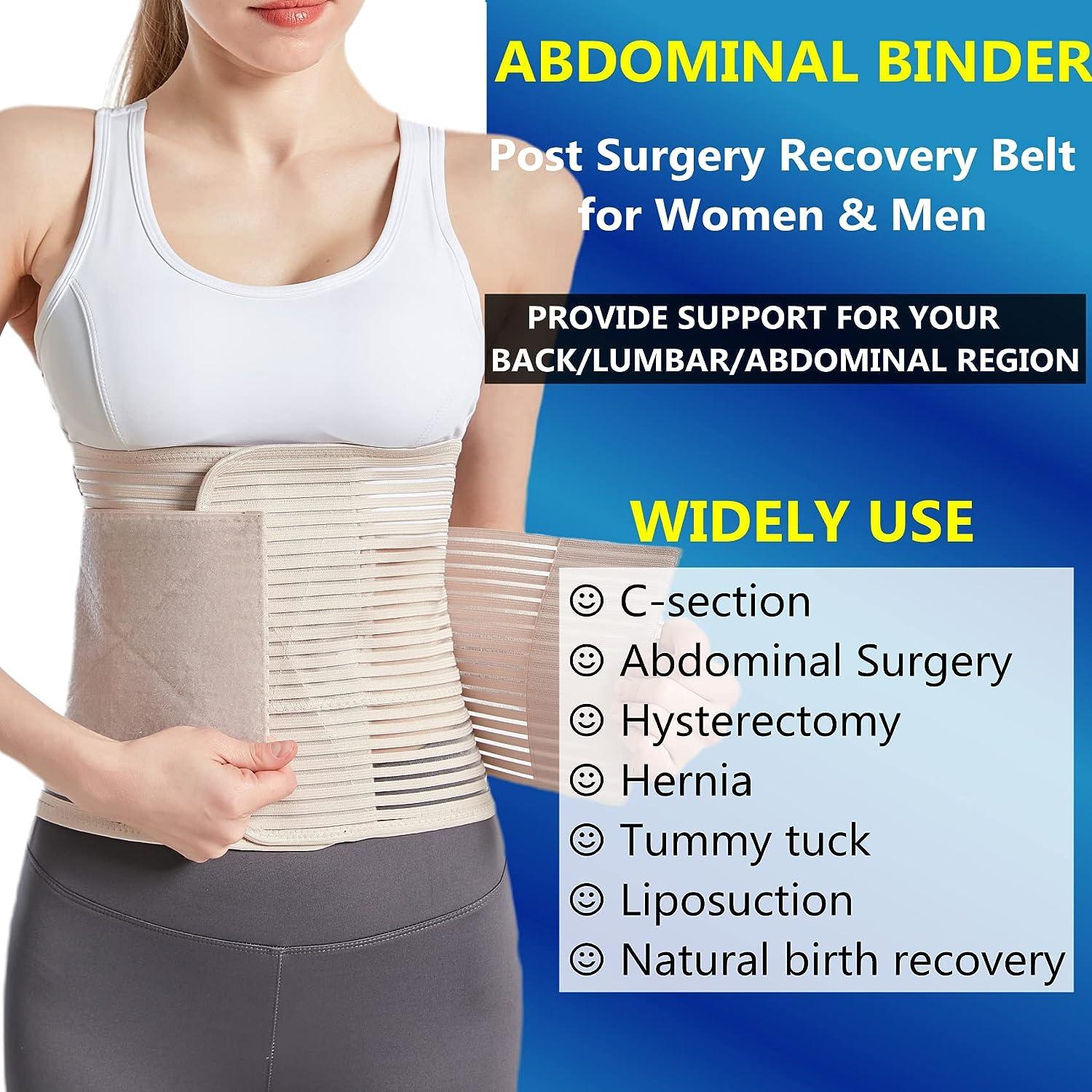 Women Postpartum Belly Band Wrap Belt C-Section Recovery Tummy