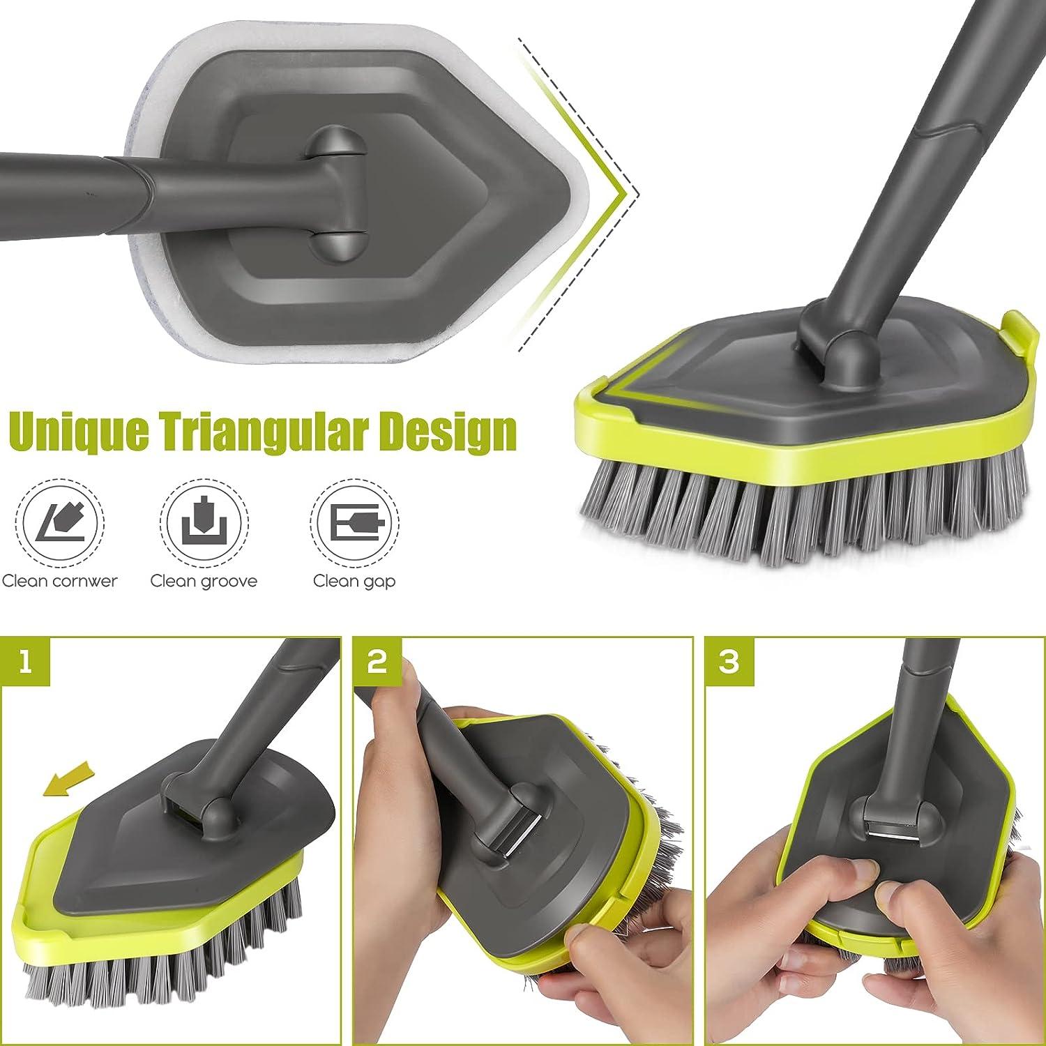 Flexible Household Gap Cleaning Brushes Tile Joints Scrubber Long