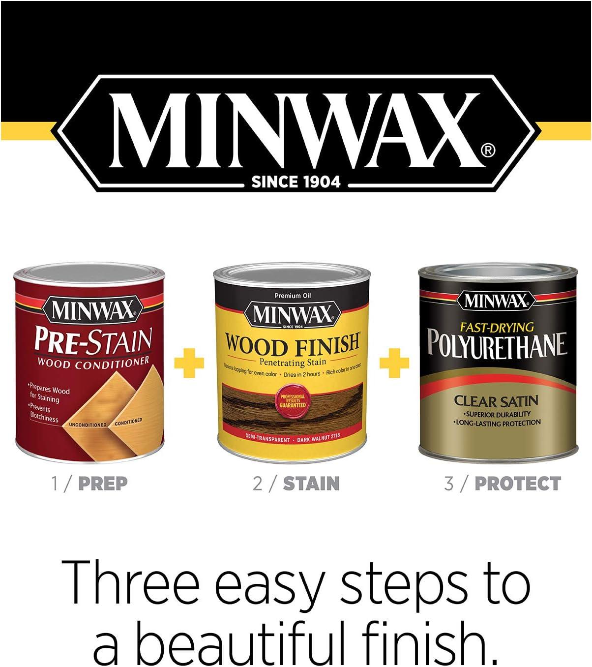 Minwax Fast Drying Polyurethane Spray Protective Wood Finish Clear  Semi-Gloss 11.5 oz. Aerosol Can(Packaging May Vary)