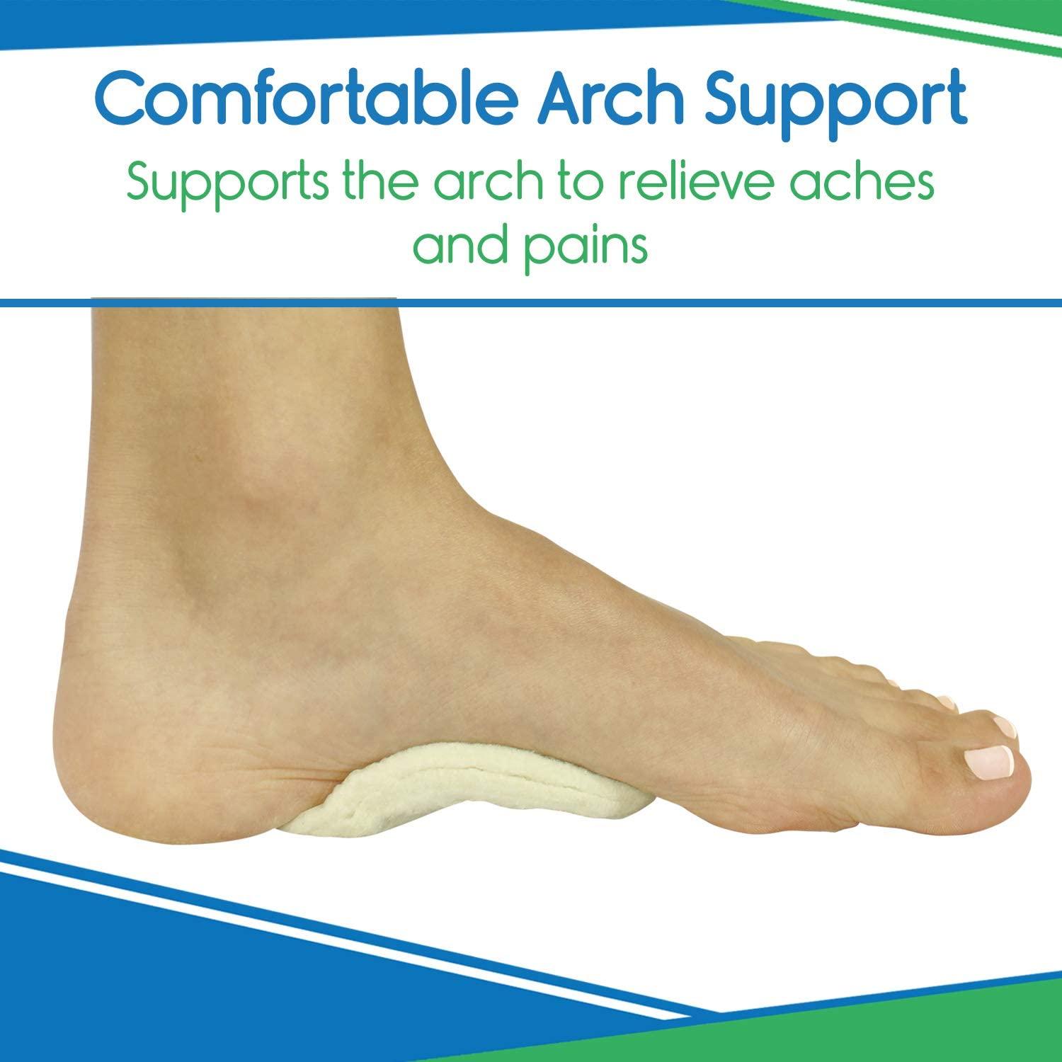 Women's High Heels Arch Support Gel Cushion Comfort Insoles - FootHealth.com