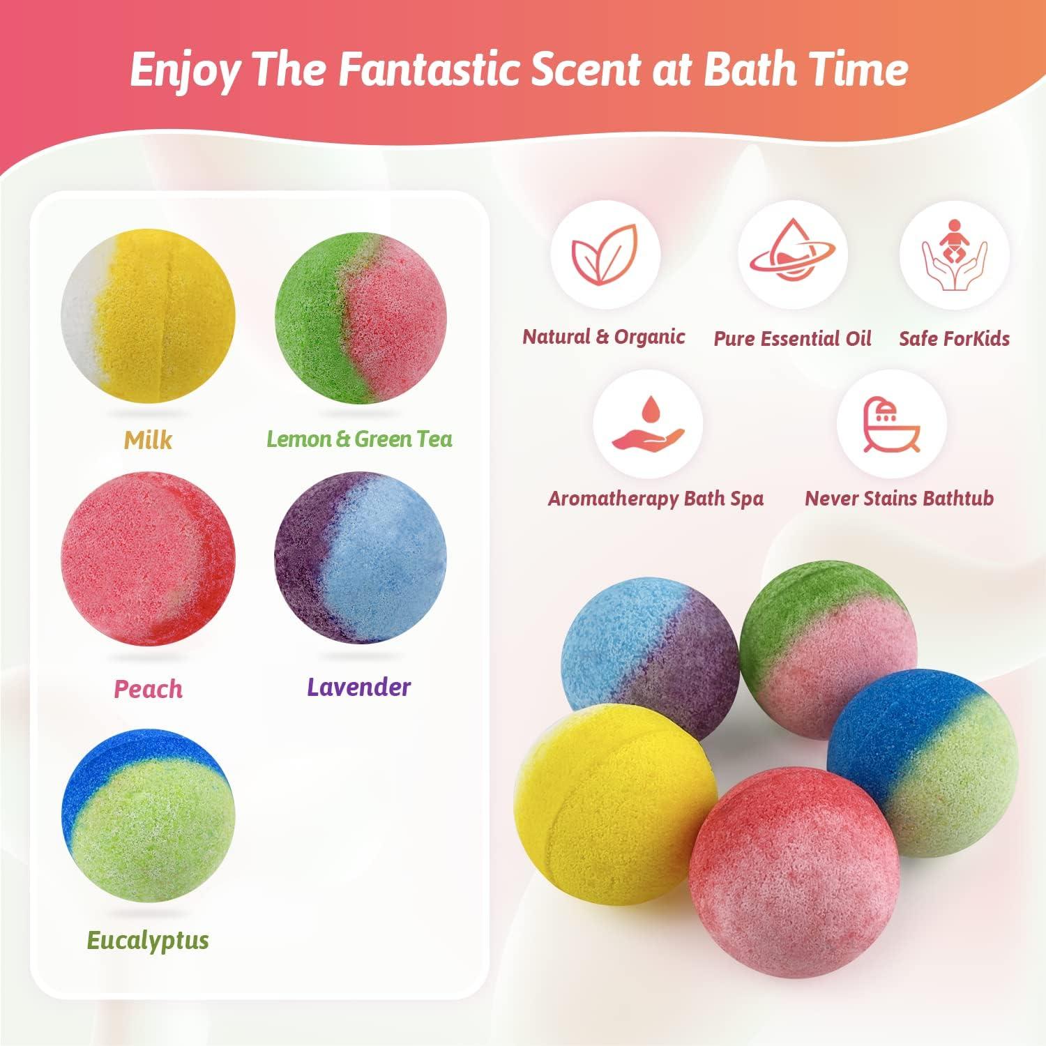 Bubble Tea Bath Bomb Gift Set