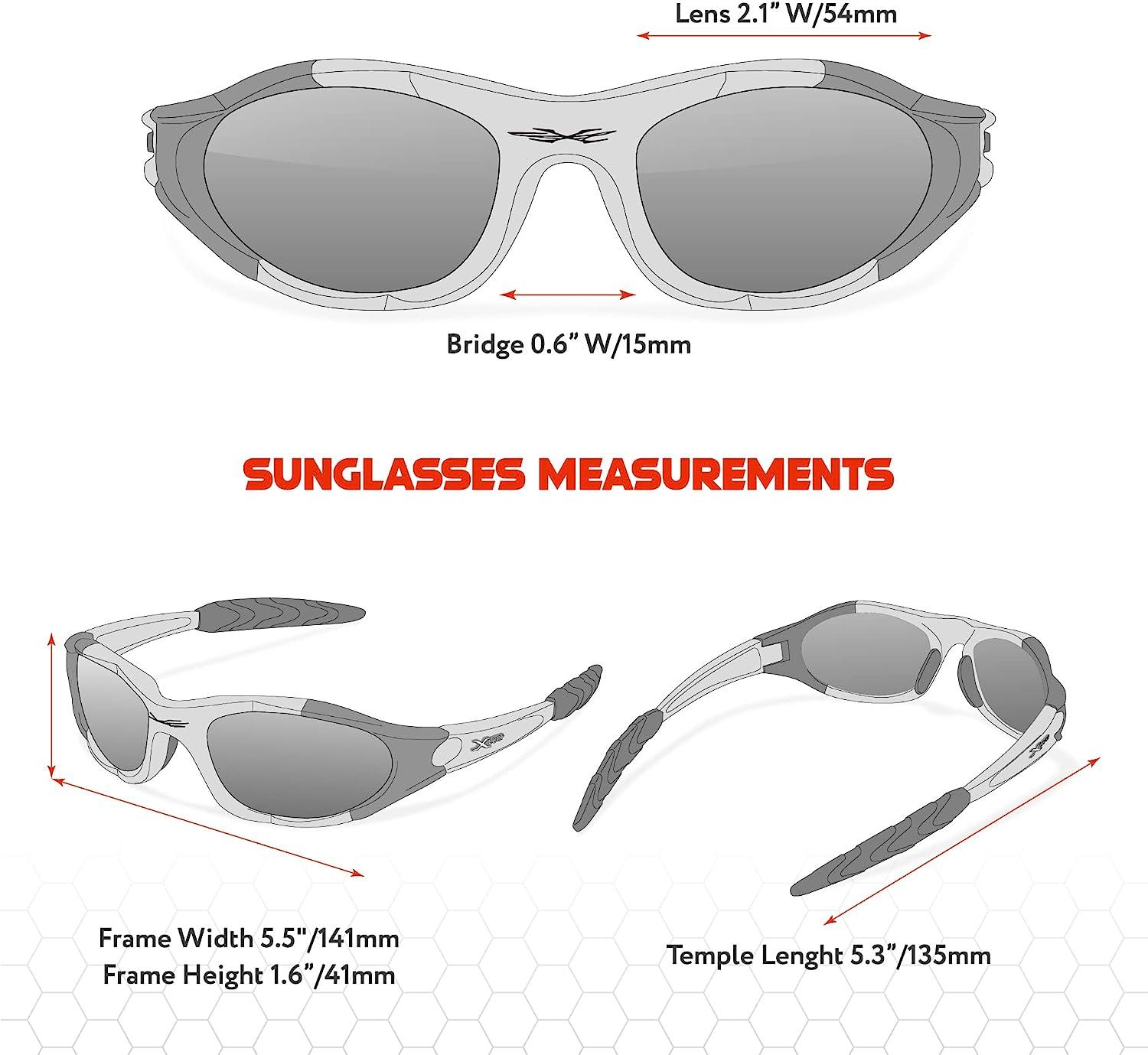 x Loop Kids Sports Sunglasses for Boys Girls Children Age 3-10 Baseball Cycling Softball UV400 Glasses