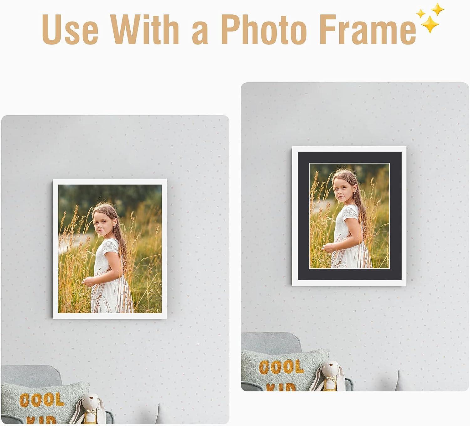 50-Pack Paper Picture Frames 4x6 Easel with Stand, Kraft Paper