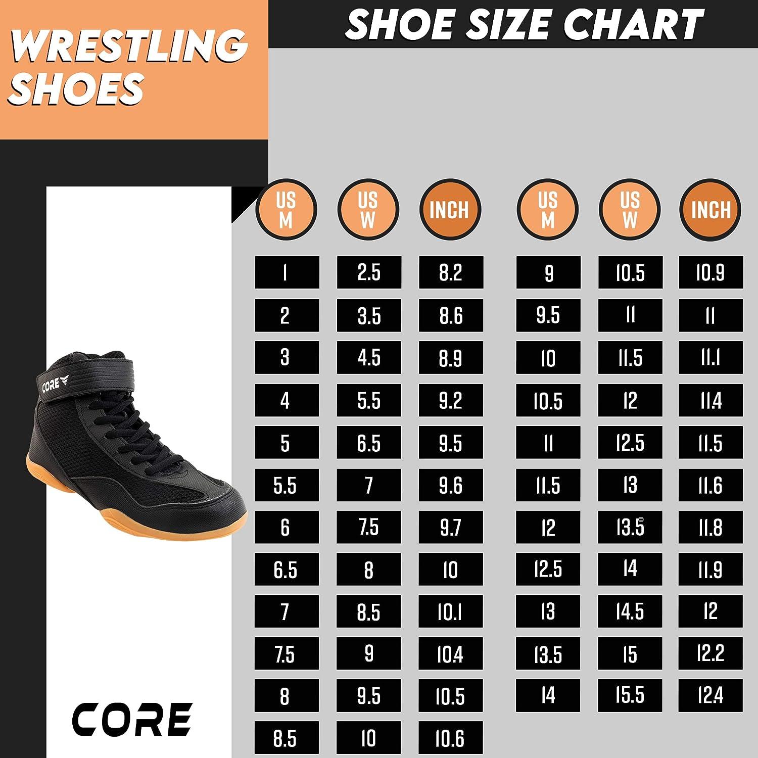Wrestler Shoe Charms (Male Wrestlers)