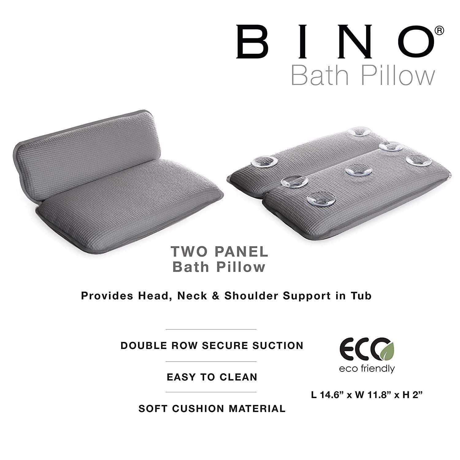  Bath Pillow, Bathtub Pillow with Anti-Slip Suction