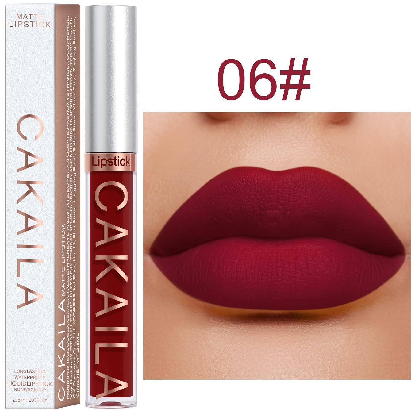 Matte Liquid Lipstick Set, Spdoo 15 Colors Long Lasting High Pigmented  Velvet Lip Gloss Kit : : Beauty & Personal Care